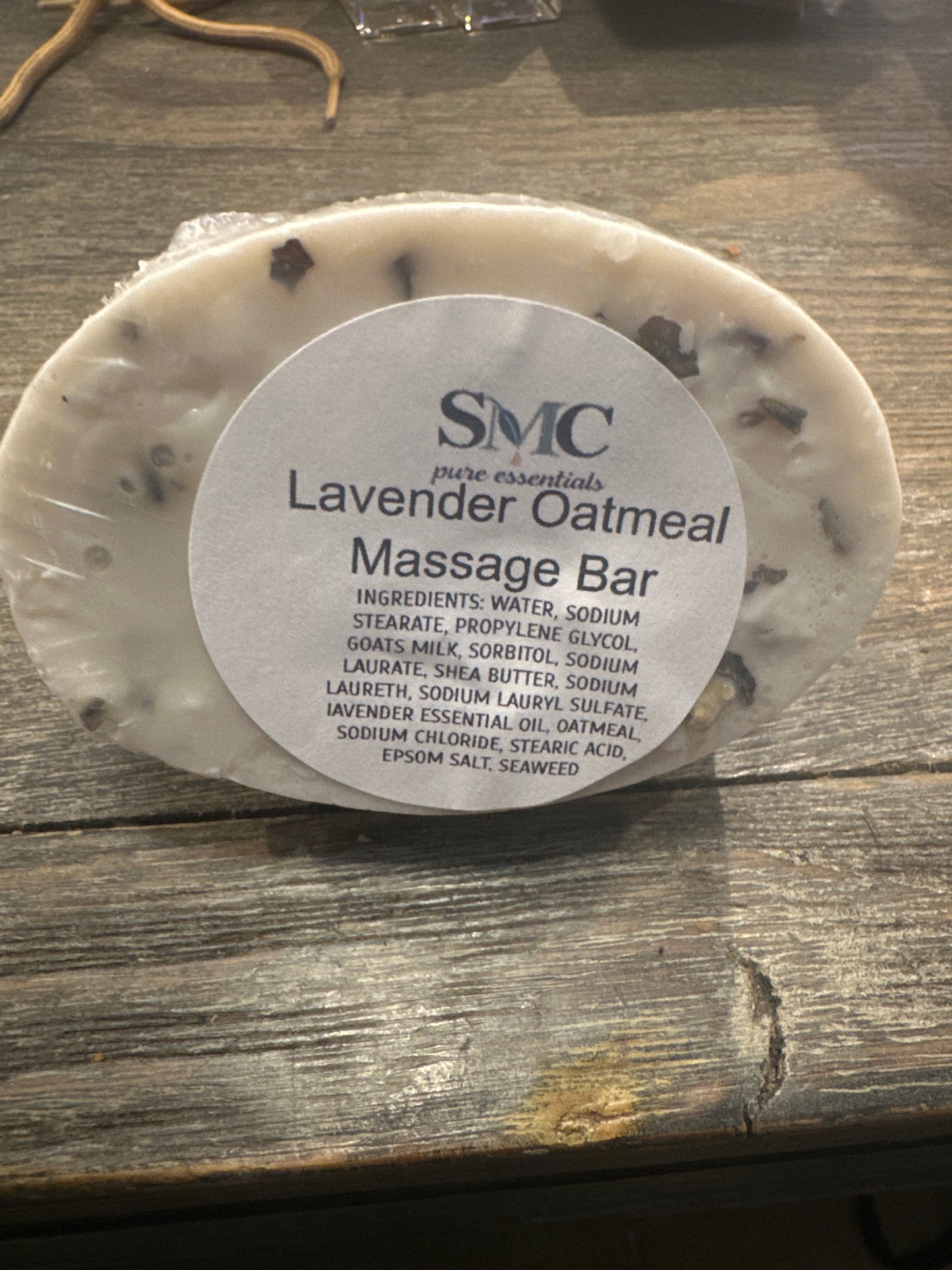 Lavender Oatmeal Massage Bar